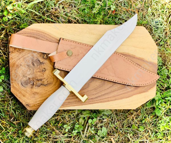 Beautiful Handmade Pair Of Hunting Bowie Knife And Dagger Knife, Best Gift For Christmas, Best Groomsmen Gift. - Image 4