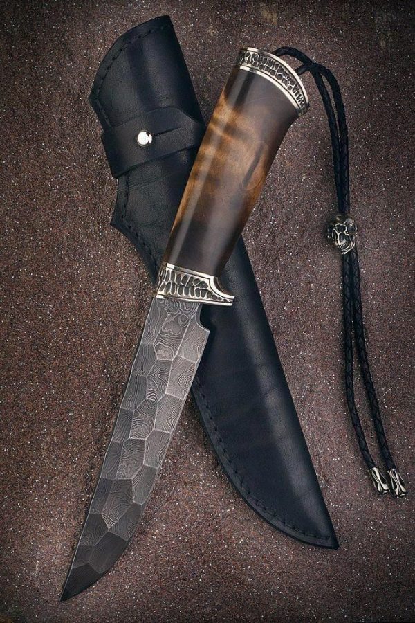Tactical Damascus Hunter