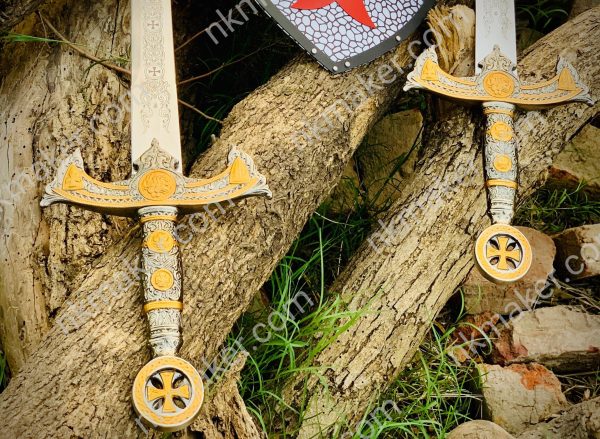 Authentic Medieval Swords and Shield - Image 4