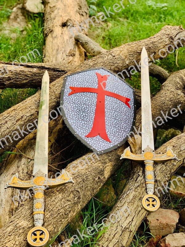 Authentic Medieval Swords and Shield - Image 6