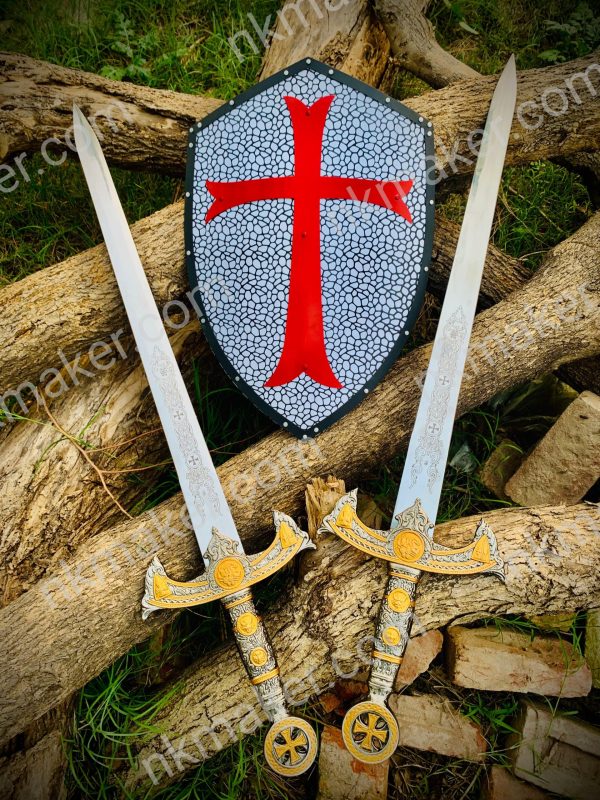 Authentic Medieval Swords and Shield