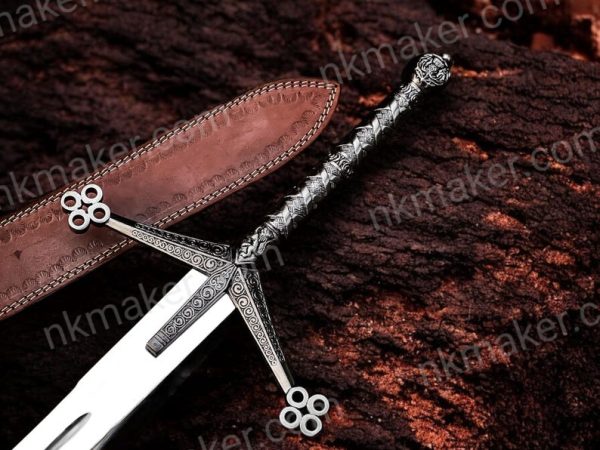 Scottish Claymore Sword J2 - Image 7
