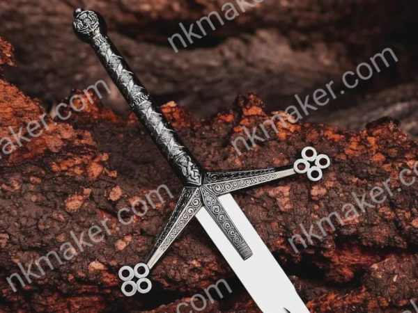 Scottish Claymore Sword J2 - Image 9