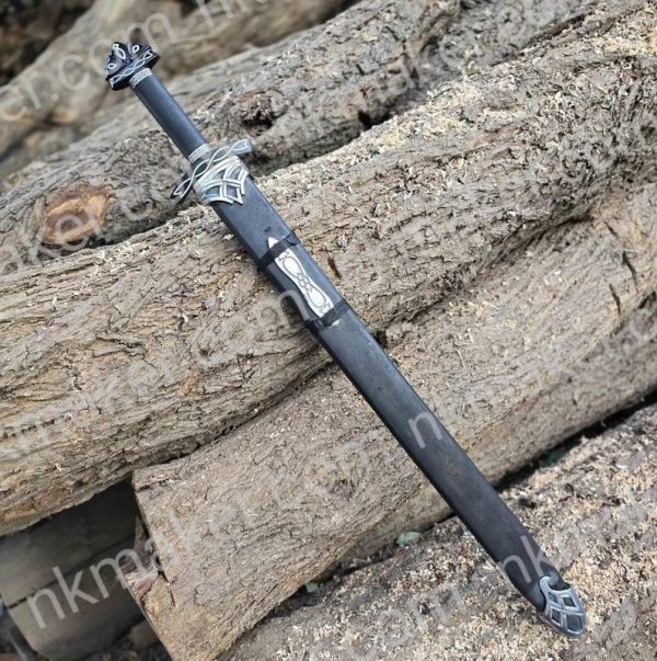 Handmade Viking Sword Hunting Sword With Leather Sheath Gift For Him.  More details PM? - Image 6