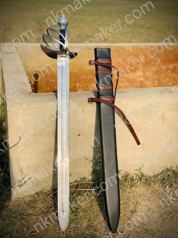 A FINE AND RARE ENGLiSH BROADSWORD C.1640