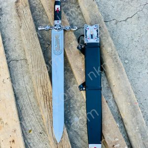 Medieval Crusader Dagger Knights Templar Dagger with scabbard. Ornate Crusader Sword-Dagger. More details PM?