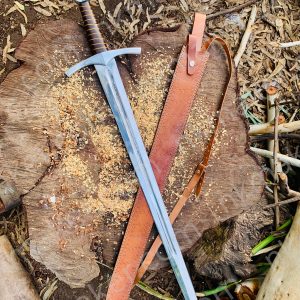 Handmade Knights Templar Crusader Sword: Medieval Collectible Replica Fantasy Anime Sword Gift For Boyfriend More details PM?