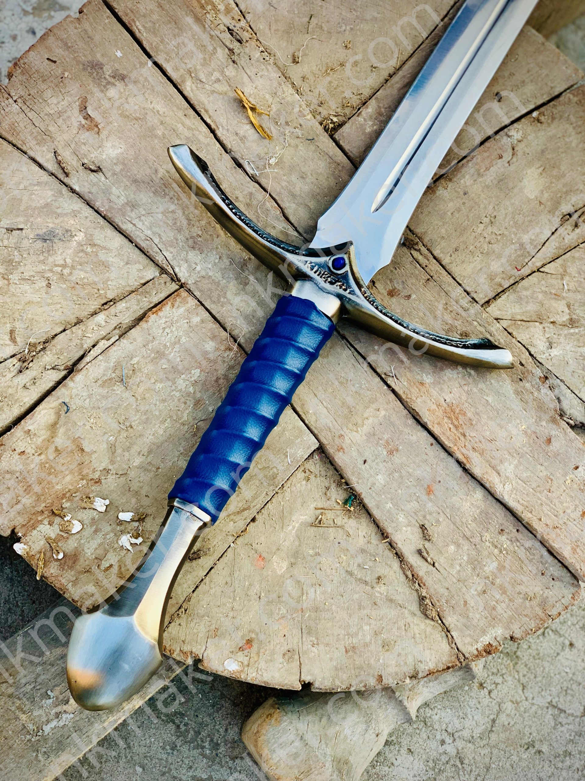 LOTR Glamdring Sword of Gandalf with Wall Plaque and Scabbard. More details PM? - Image 2