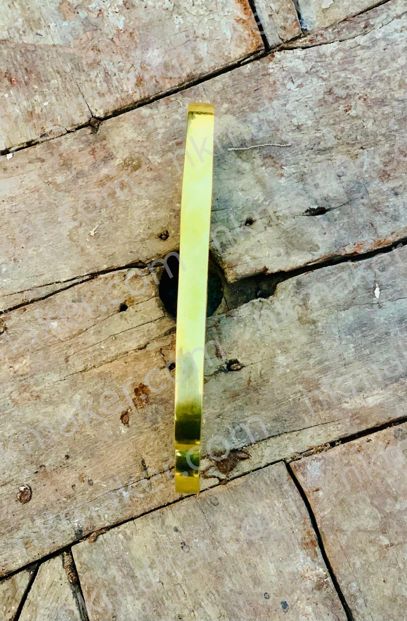 Premium Brass Knuckle Style Metal Collectible with Leather Case | Heavyweight Paperweight Accessory? More details PM? - Image 7