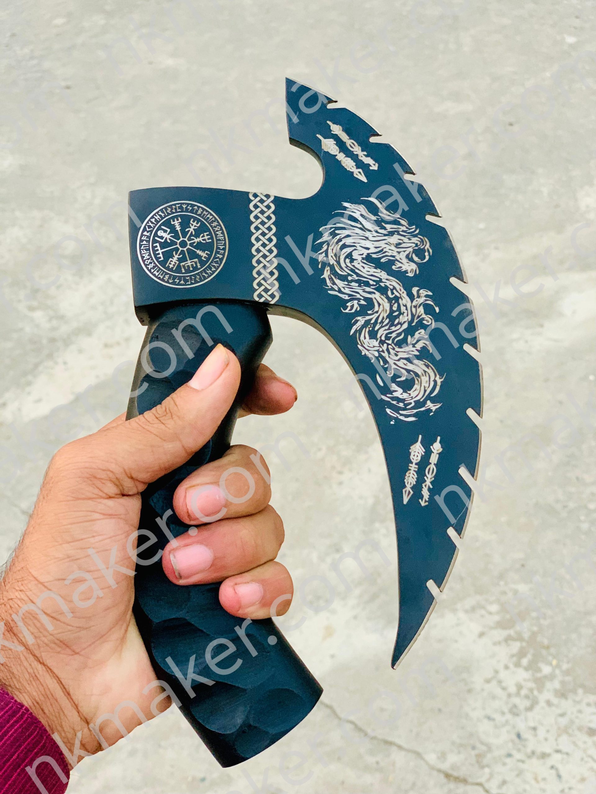 Premium Dragon-Design Pizza Cutter – Sharp & Stylish Kitchen Tool More details PM? - Image 2