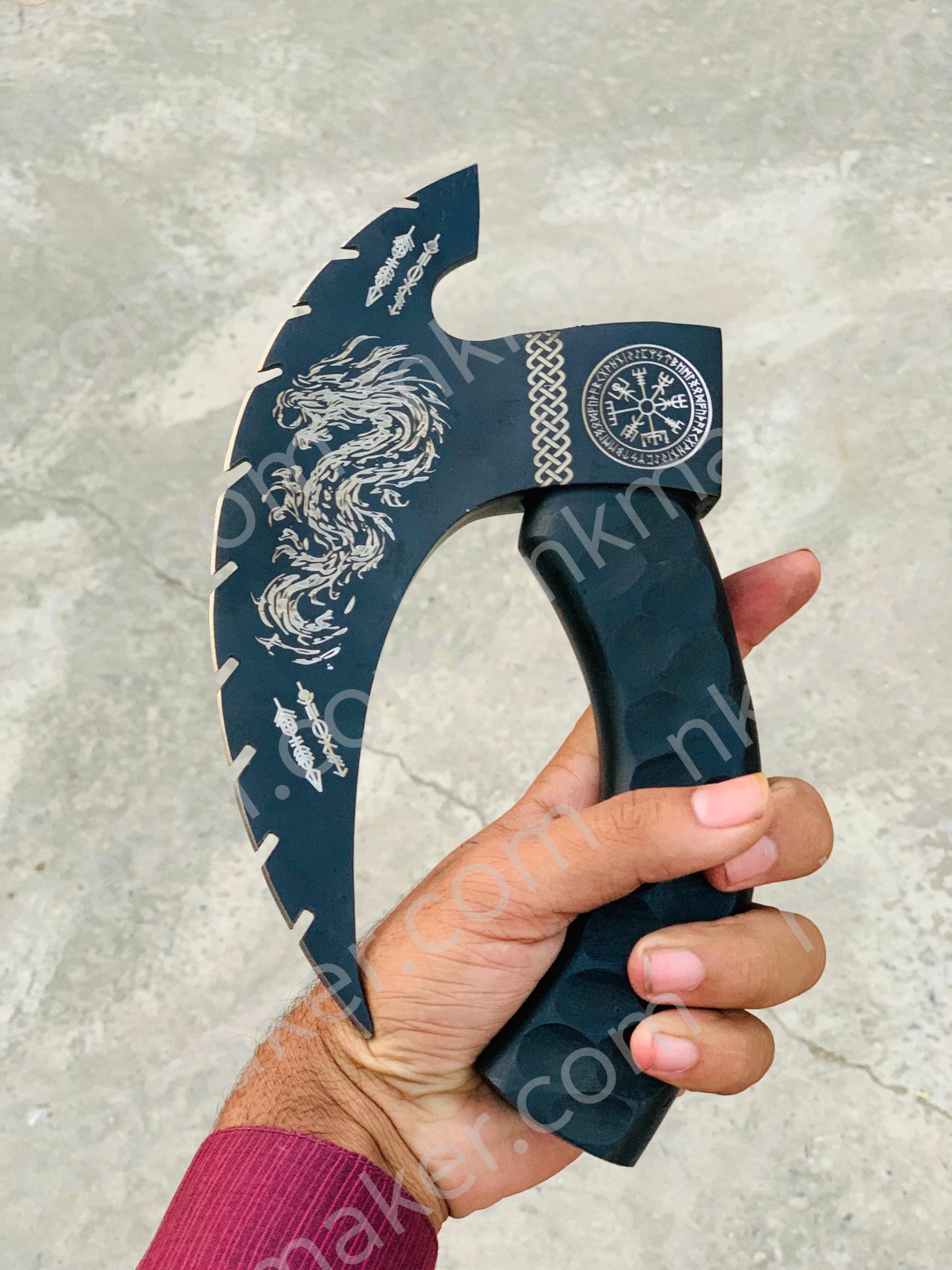 Premium Dragon-Design Pizza Cutter – Sharp & Stylish Kitchen Tool More details PM? - Image 3