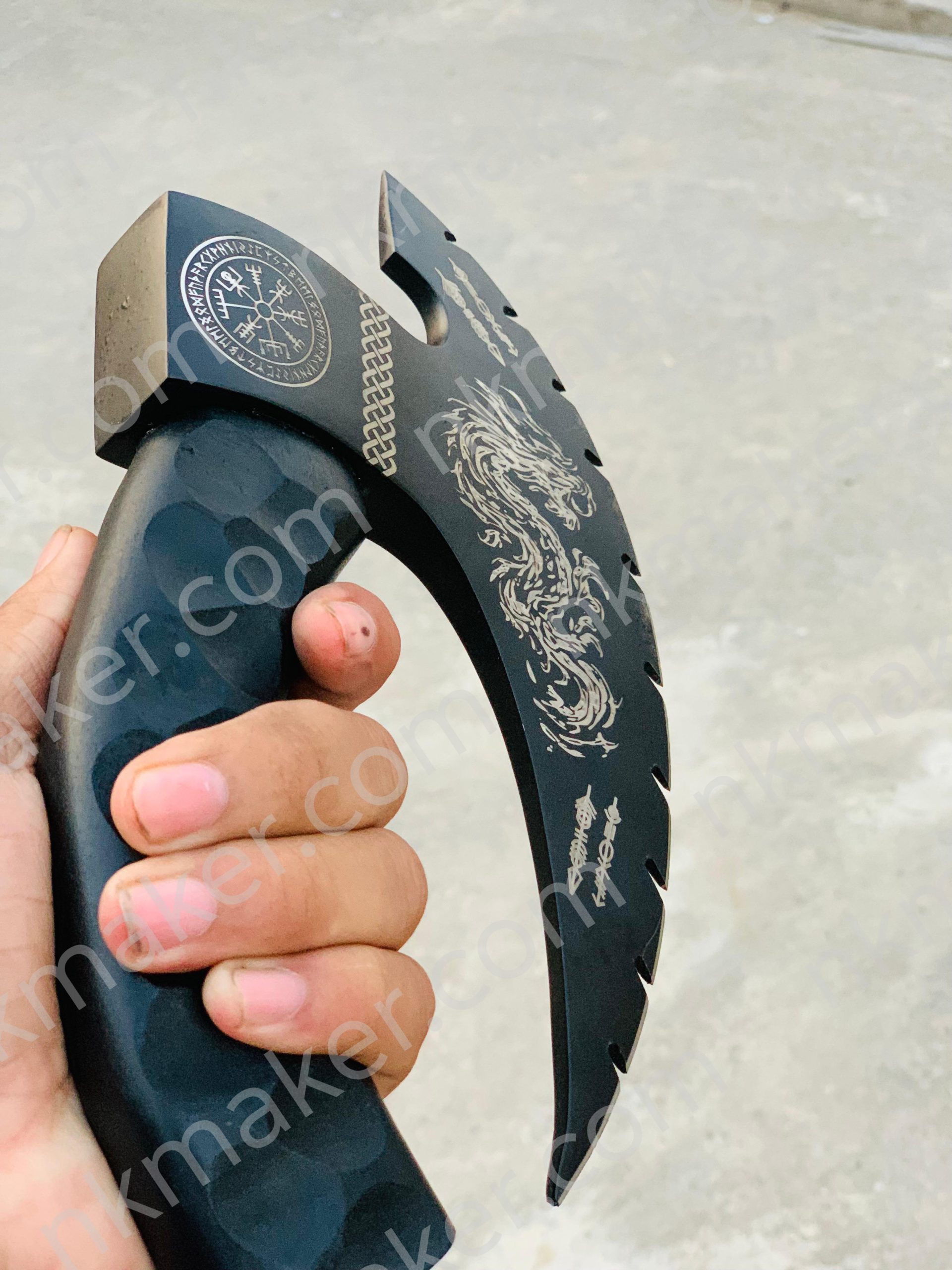 Premium Dragon-Design Pizza Cutter – Sharp & Stylish Kitchen Tool More details PM? - Image 5