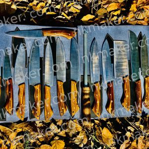 Handcrafted Premium Knife Set – Unique & Precision Made.  More details PM?