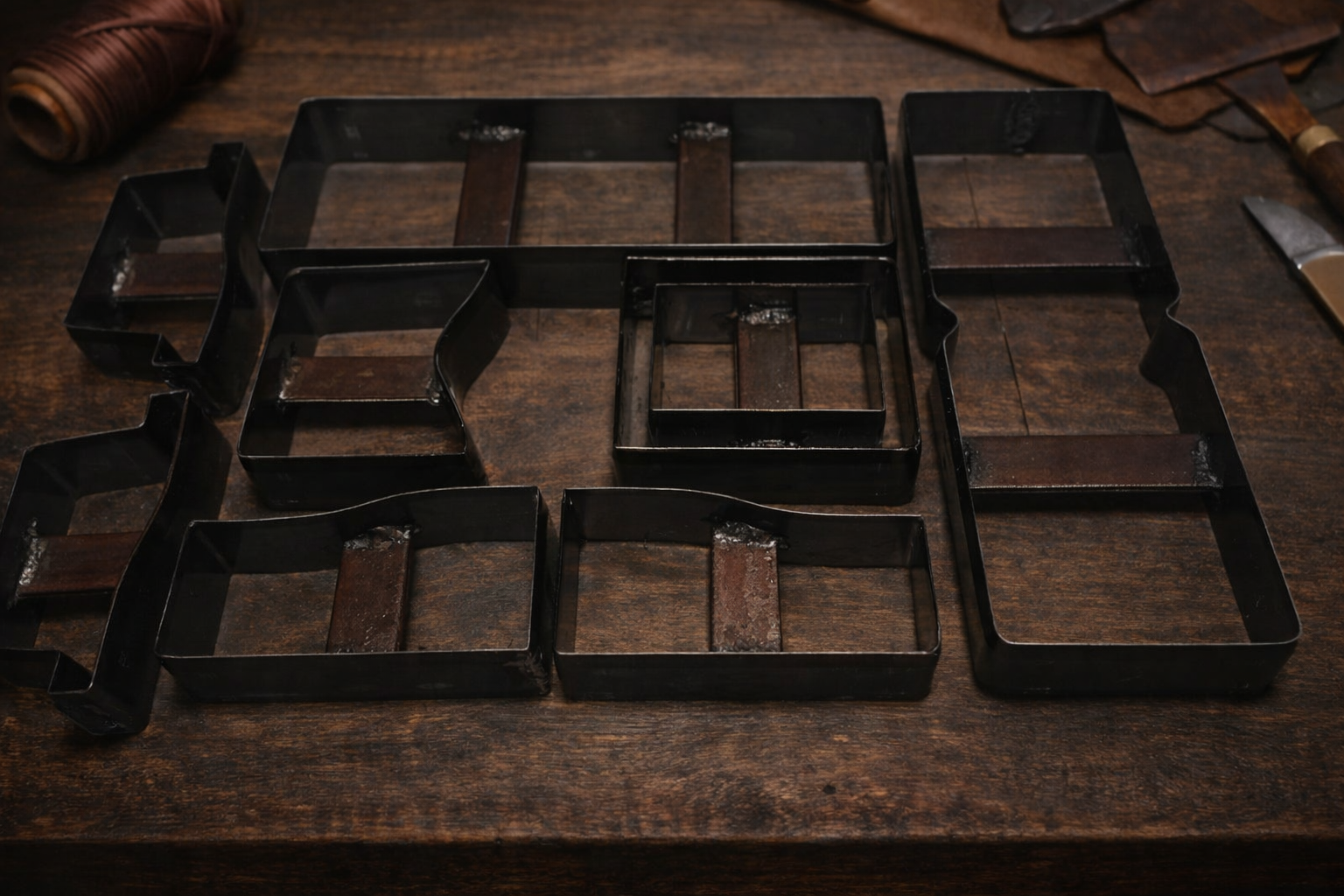 Custom Metal Letter Dies | Premium Leather Stamping Tools | Any Design Available. More details PM?