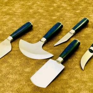 Premium Handmade Leather Craft Knives Set | Custom Leather Cutting Tools Kit. More details PM?